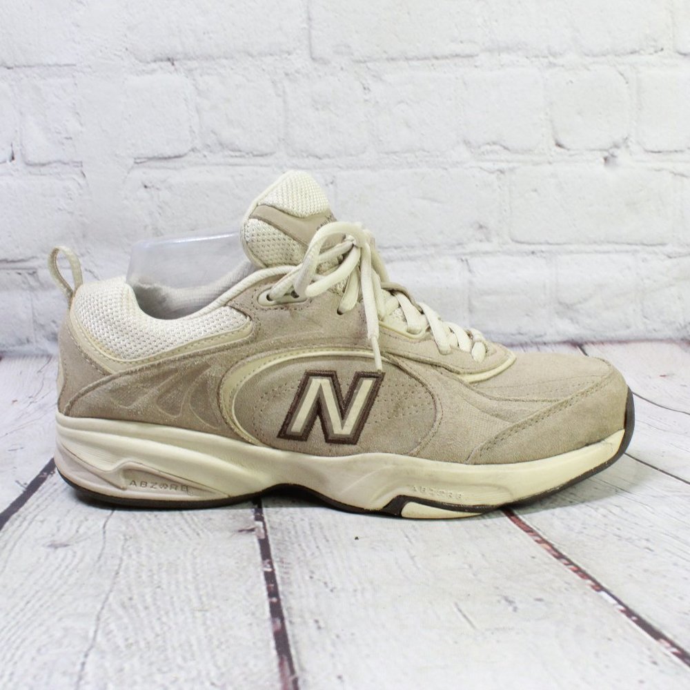 New Balance 623 Tan Suede Lace Up Running Sneakers Shoes Size 7.5 B - Picture 1 of 9